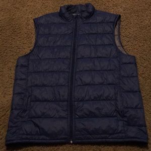 Lightweight ladies Sonoma blue lined vest Sz Medium